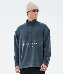 Dope Comfy Sweter Polarowy Mężczyźni Metal Blue
