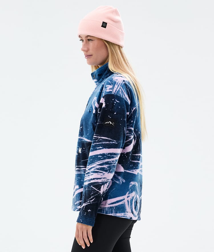 Comfy W Felpa Pile Donna Carvings Pink, Immagine 5 di 6