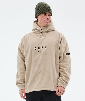 Sublime Fleecegenser Herre Sand