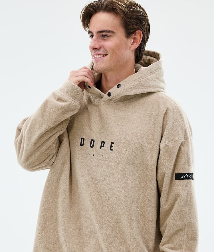 Sublime Fleece Hoodie Men Sand, Image 2 of 6