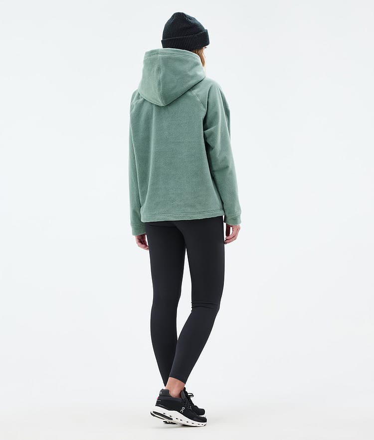 Sublime W Fleece Hoodie Women Faded Green, Image 4 of 6