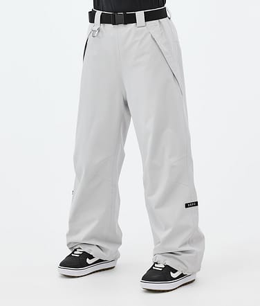 Big W Pantalon de Snowboard Femme Light Grey