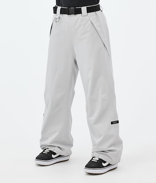 Big W Pantalon de Snowboard Femme Light Grey