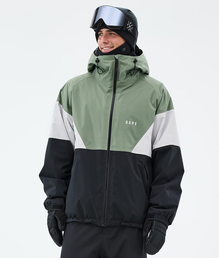 Spartan Manteau Ski Homme Sport Moss Green/Light Grey/Black, Image 1 sur 8