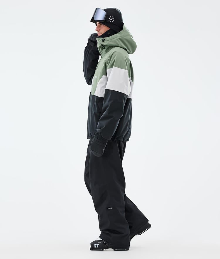 Spartan Manteau Ski Homme Sport Moss Green/Light Grey/Black, Image 3 sur 8