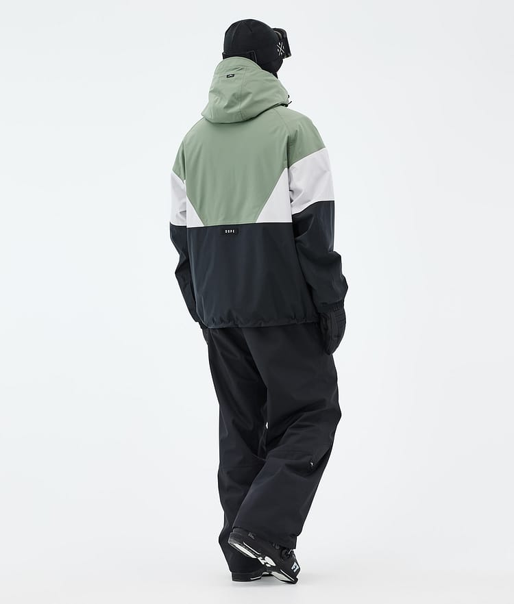Spartan Manteau Ski Homme Sport Moss Green/Light Grey/Black, Image 4 sur 8