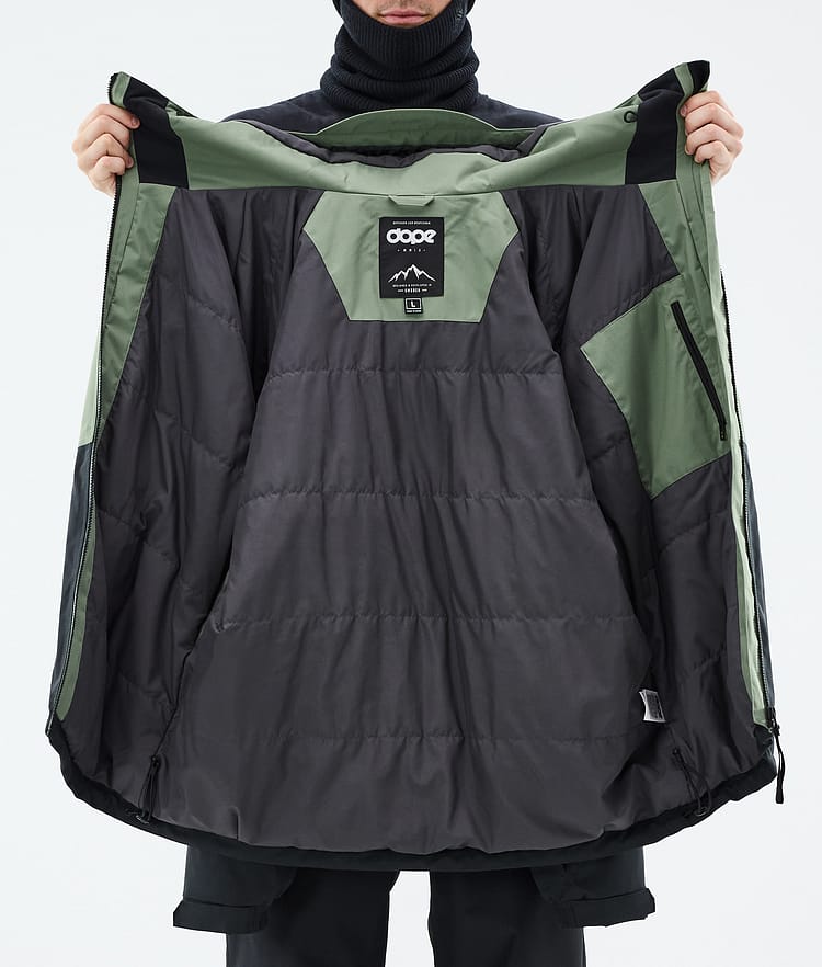 Spartan Manteau Ski Homme Sport Moss Green/Light Grey/Black, Image 8 sur 8