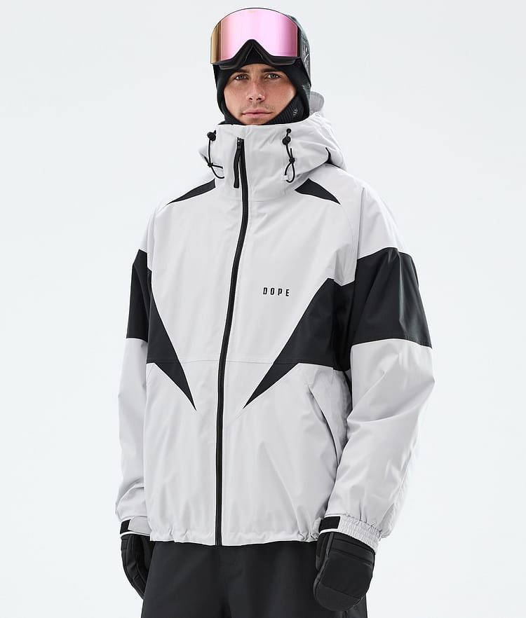 Spartan Ski Jacket Men Spike Light Grey/Black, Image 1 of 8