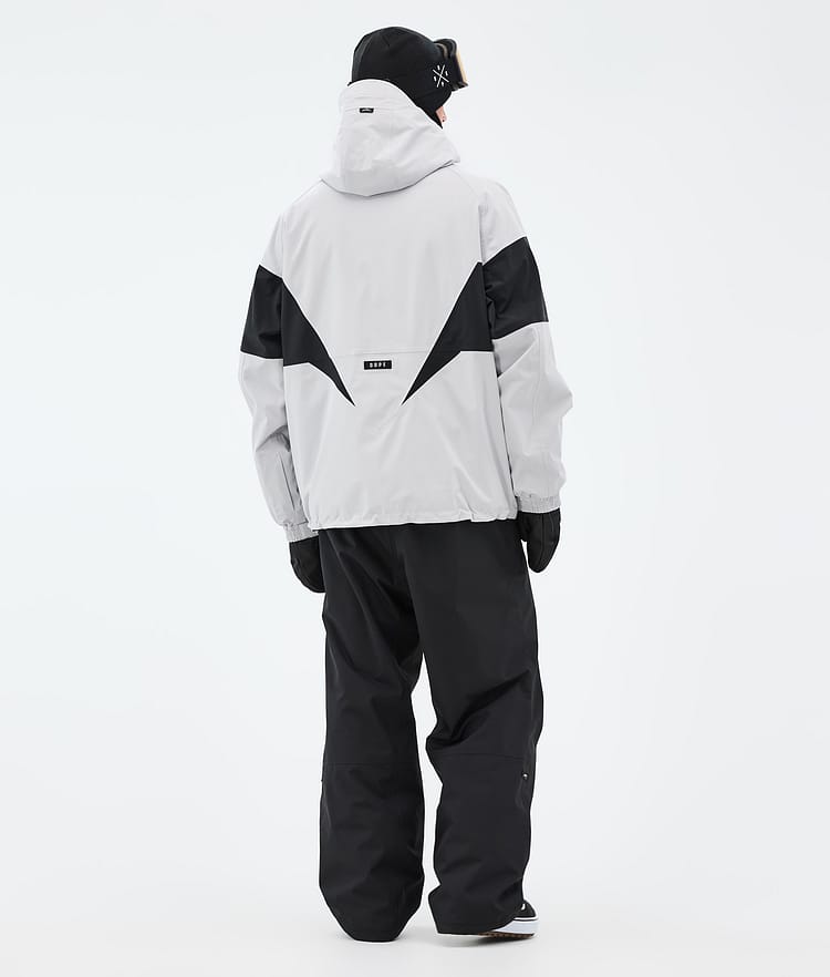 Spartan Chaqueta Snowboard Hombre Spike Light Grey/Black, Imagen 4 de 8