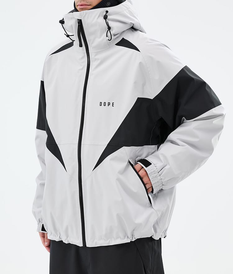 Spartan Ski Jacket Men Spike Light Grey/Black, Image 7 of 8