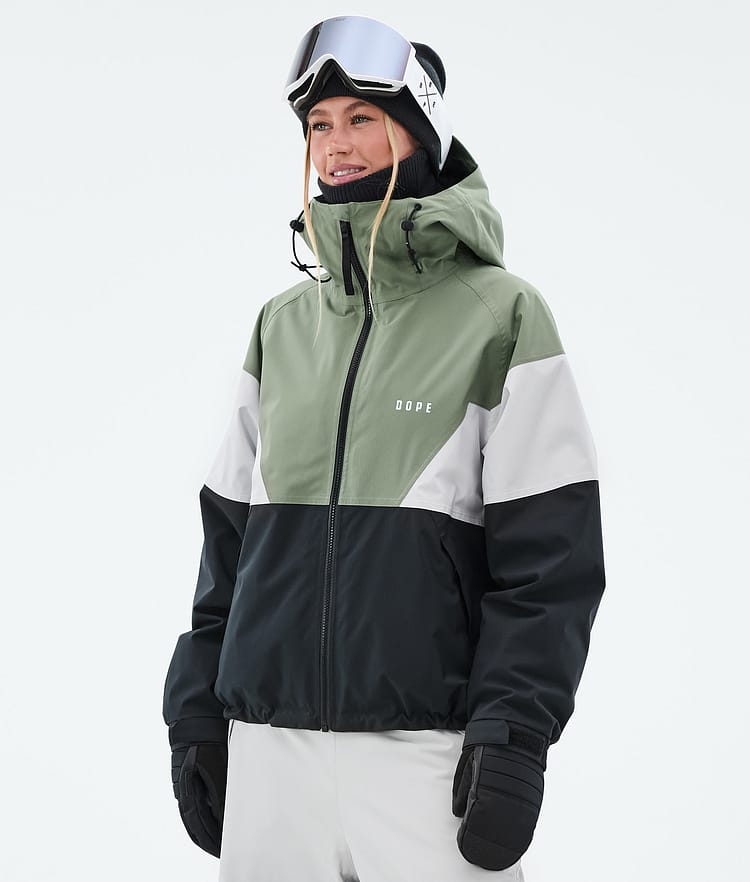 Spartan W Manteau Ski Femme Sport Moss Green/Light Grey/Black, Image 1 sur 8