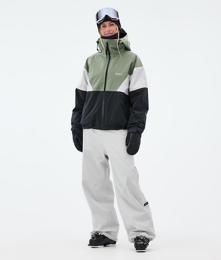 Spartan W Manteau Ski Femme Sport Moss Green/Light Grey/Black, Image 2 sur 8