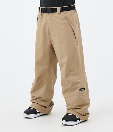 Big Snowboard Pants Men Khaki