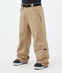 Dope Big 25 Kalhoty na Snowboard Pánské Khaki