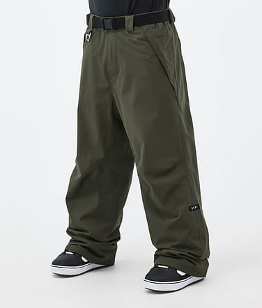 Big Snowboardhose Herren Olive Green