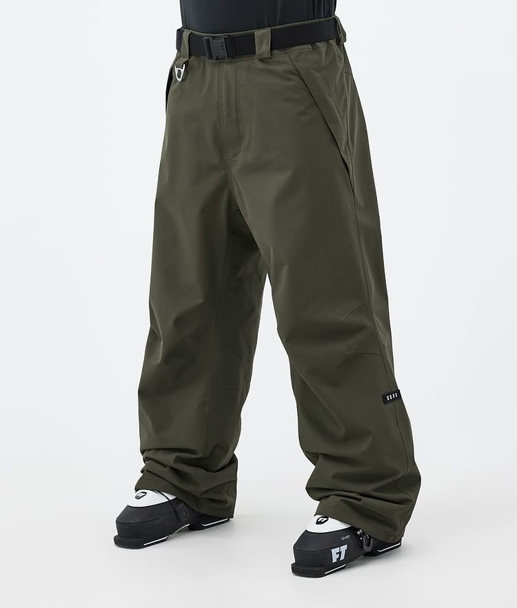 Big Ski Pants Men Olive Green, Image 1 of 5