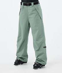 Dope Big W 25 Ski Pants Women Faded Green
