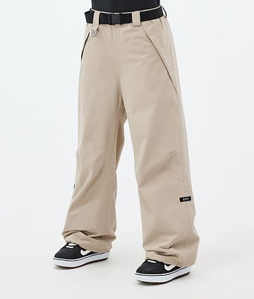 Big W Snowboard Pants Women Sand