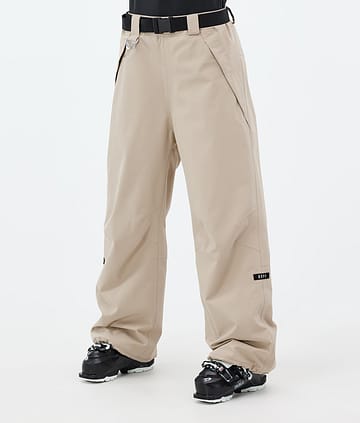 Big W Ski Pants Women Sand