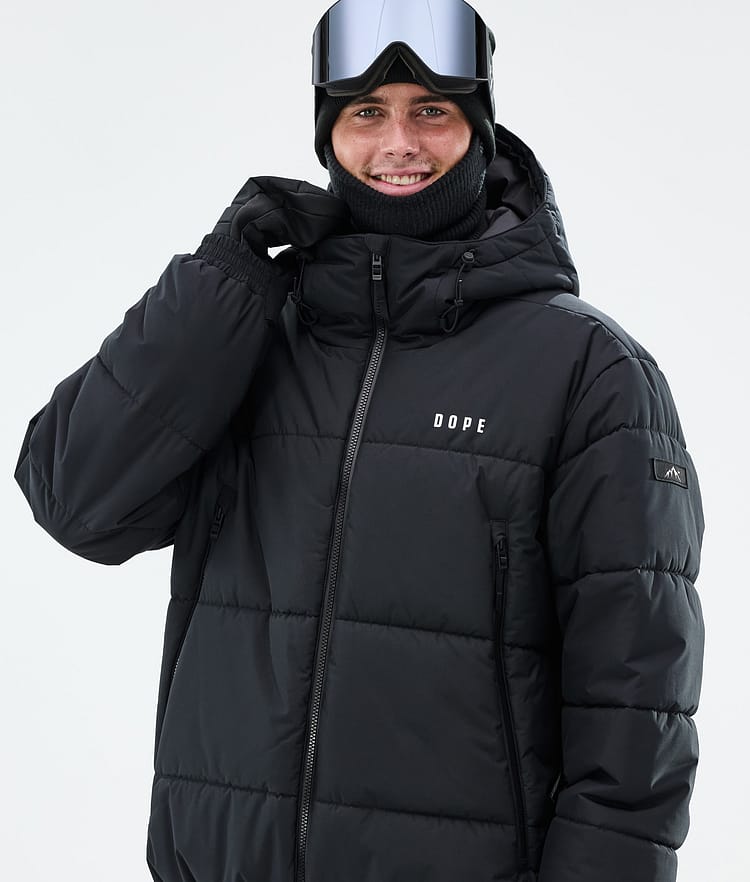 Puffer Ski jas Heren Black, Afbeelding 2 van 9