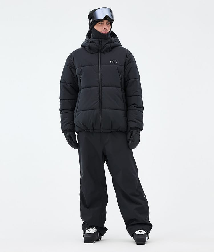 Puffer Ski jas Heren Black, Afbeelding 3 van 9