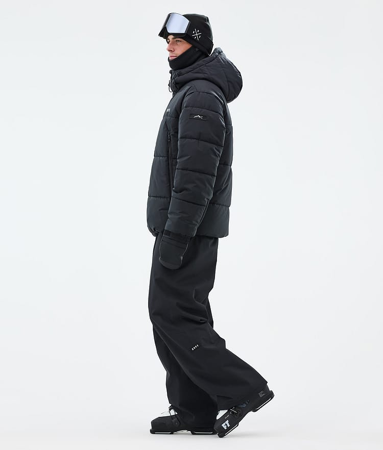 Puffer Ski jas Heren Black, Afbeelding 4 van 9