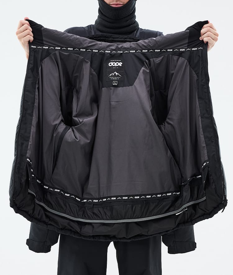 Puffer Ski jas Heren Black, Afbeelding 9 van 9