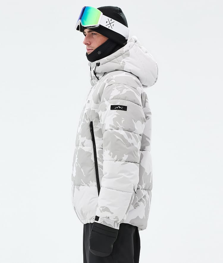 Puffer Veste Snowboard Homme Grey Camo, Image 6 sur 9
