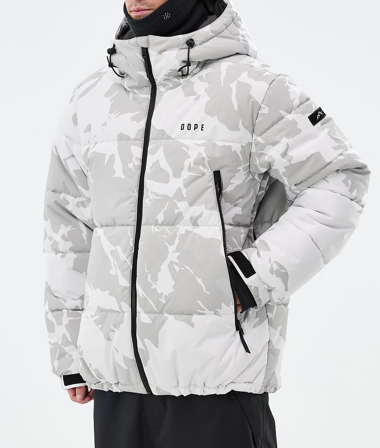 Puffer Veste Snowboard Homme Grey Camo, Image 8 sur 9