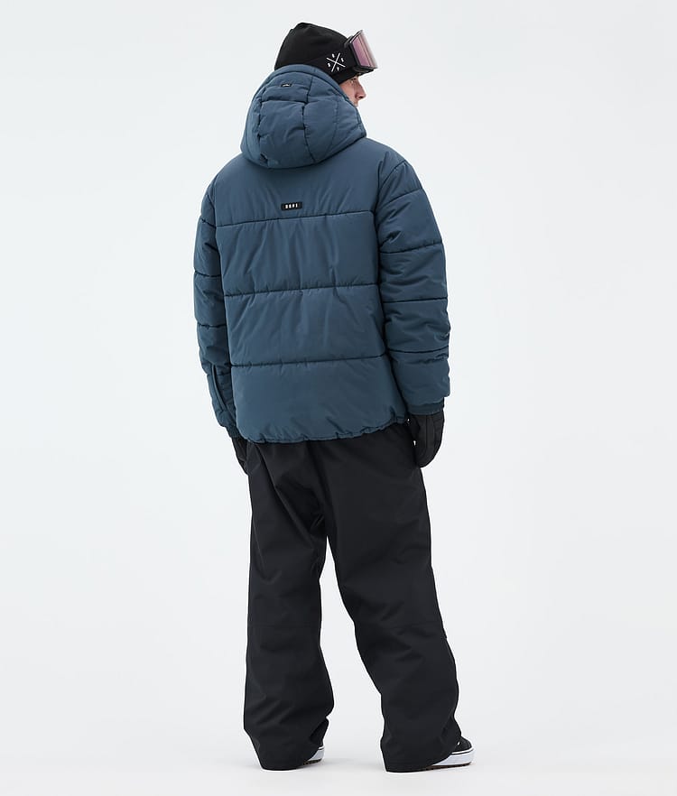 Puffer Snowboardjacke Herren Metal Blue, Bild 5 von 9