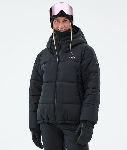 Puffer W Snowboard Jacket Women Black