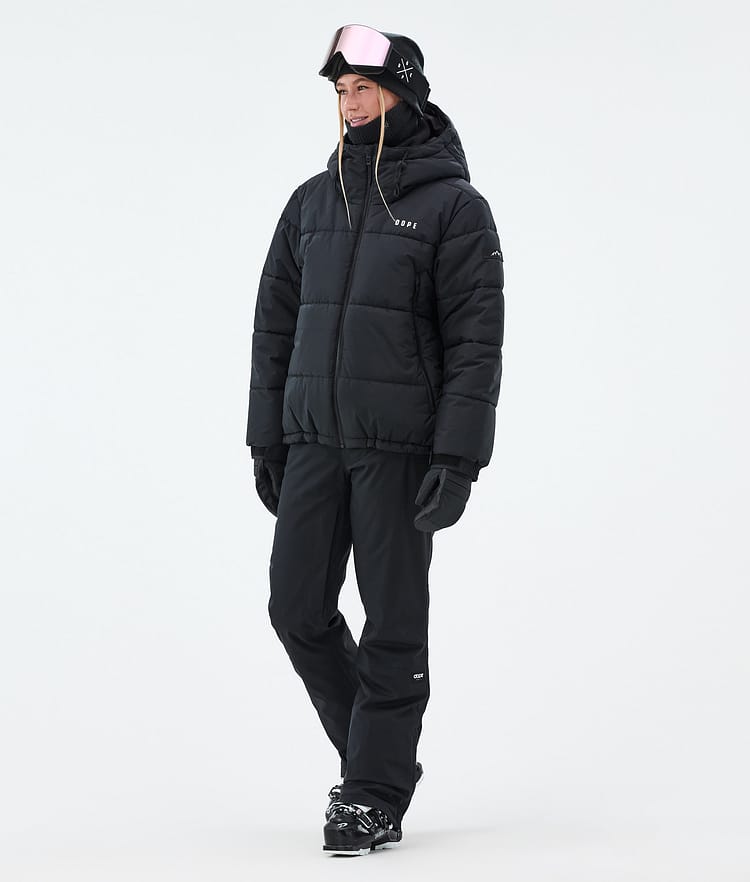 Puffer W Ski Jacket Women Black, Image 3 of 9