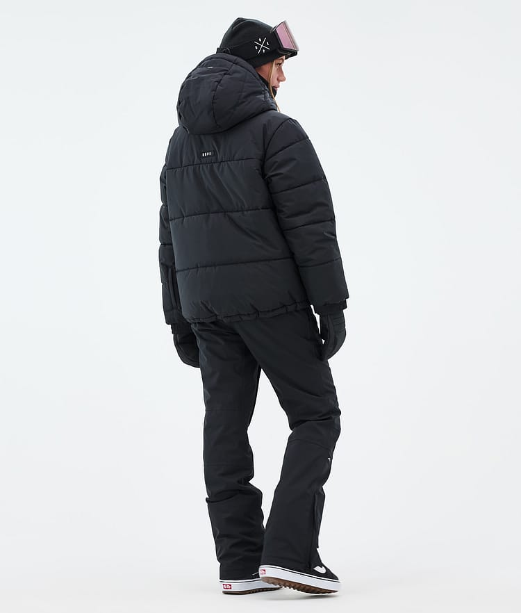 Puffer W Snowboard Jacket Women Black, Image 5 of 9