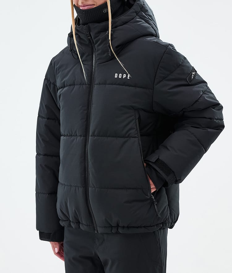 Puffer W Ski Jacket Women Black, Image 8 of 9