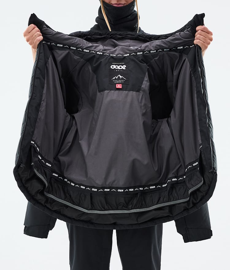 Puffer W Ski Jacket Women Black, Image 9 of 9
