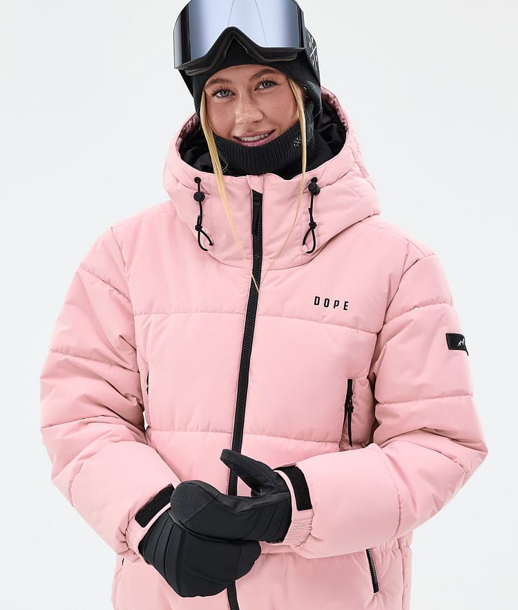 Puffer W Ski Jacket Women Soft Pink, Image 2 of 9