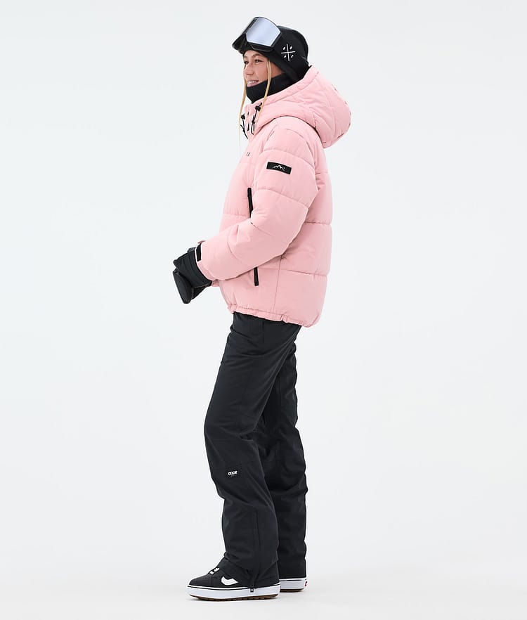 Puffer W Snowboard Jacket Women Soft Pink, Image 4 of 9