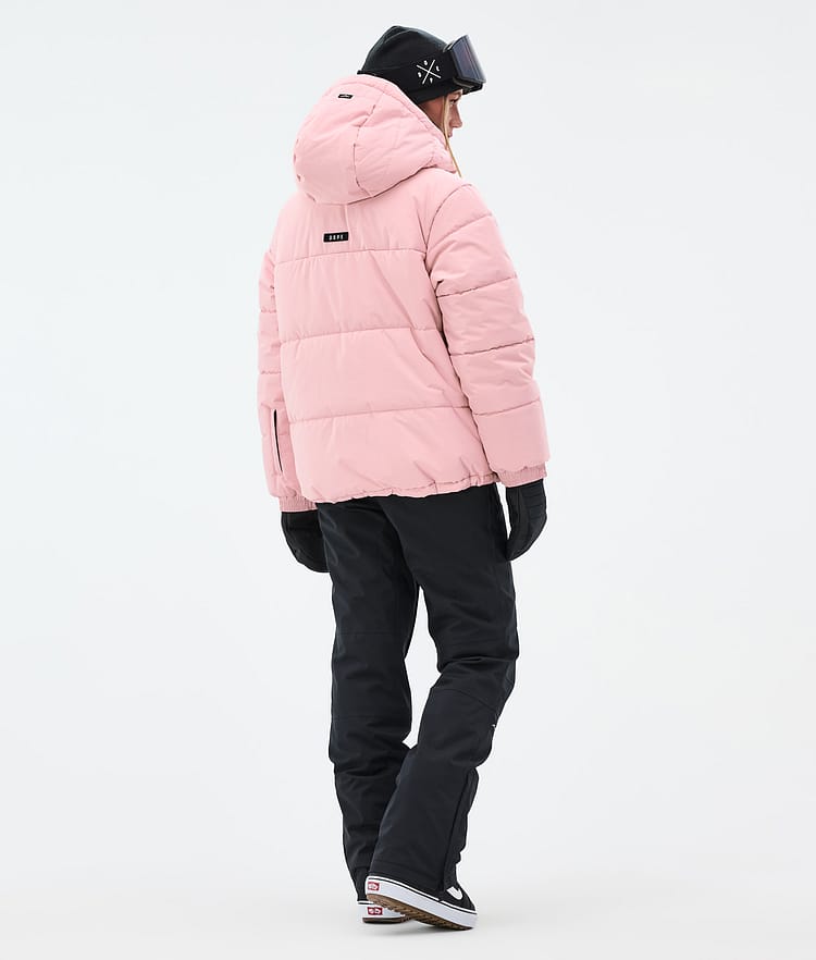 Puffer W Snowboard Jacket Women Soft Pink, Image 5 of 9