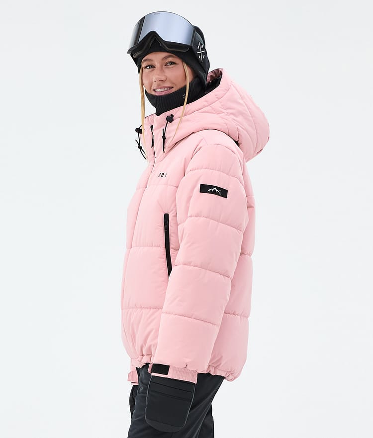 Puffer W Snowboard Jacket Women Soft Pink, Image 6 of 9