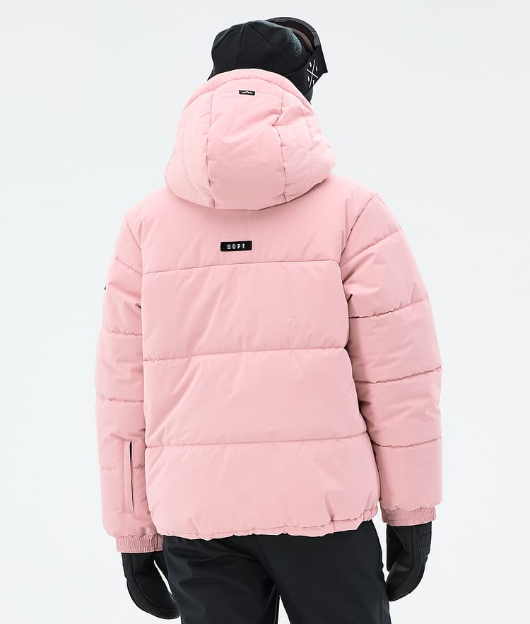 Puffer W Snowboard Jacket Women Soft Pink, Image 7 of 9