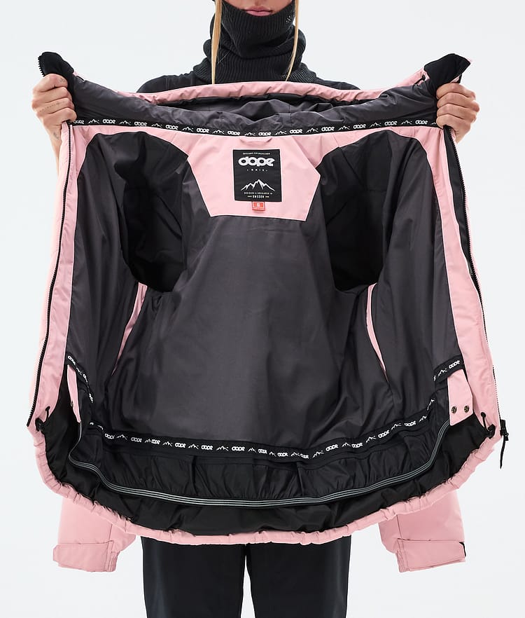 Puffer W Snowboard Jacket Women Soft Pink, Image 9 of 9
