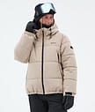 Puffer W Snowboard Jacket Women Sand