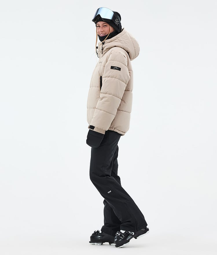 Puffer W Ski Jacket Women Sand, Image 4 of 9