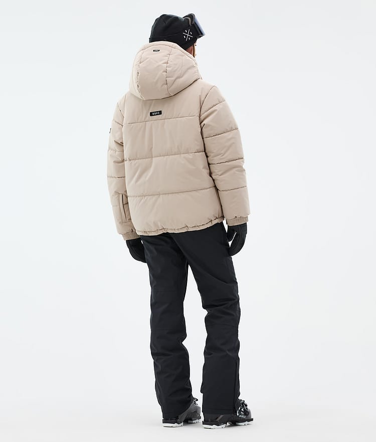 Puffer W Ski Jacket Women Sand, Image 5 of 9
