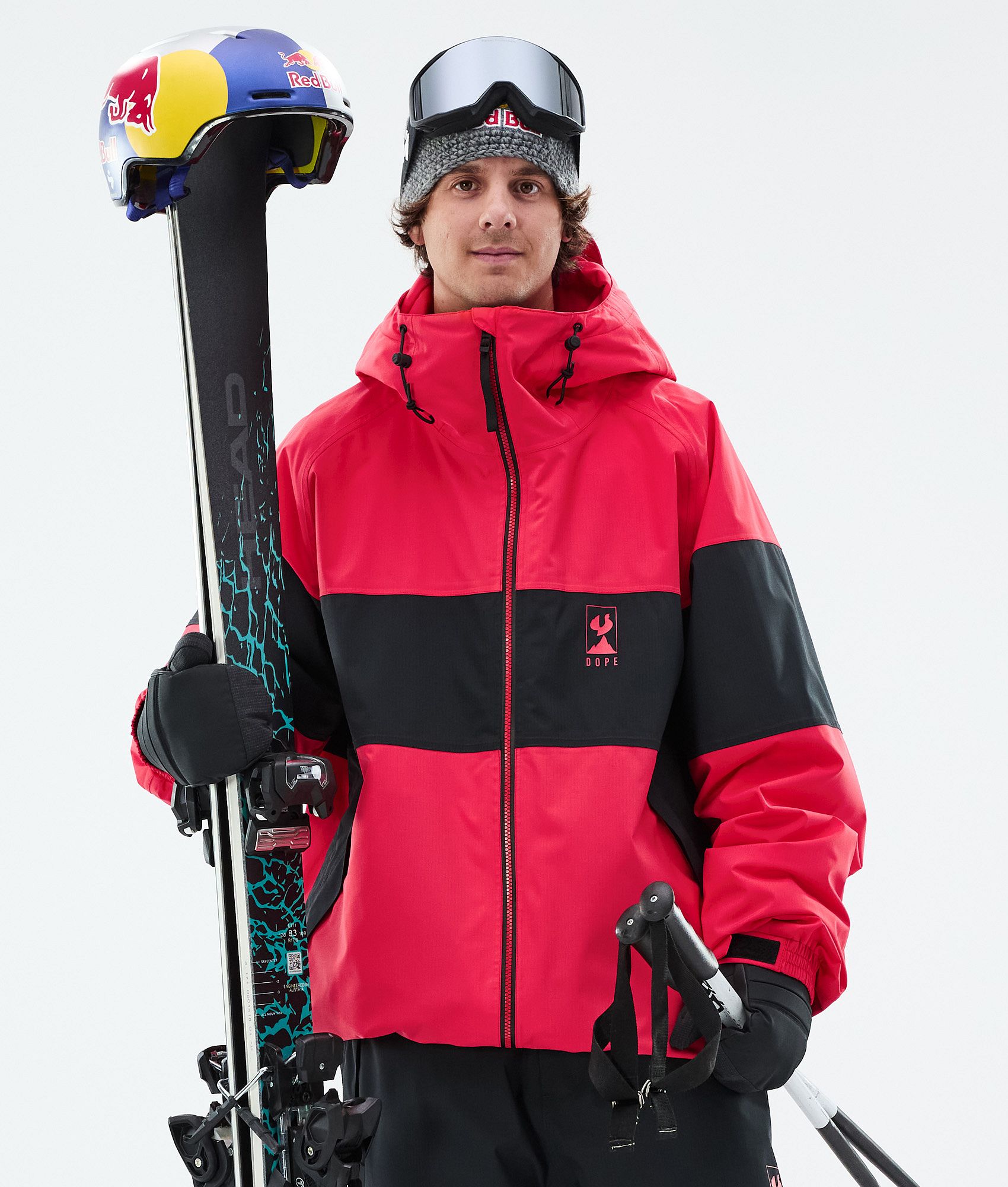 Dope JT Spartan Ski Jacket Men Red/Black | Dopesnow.com