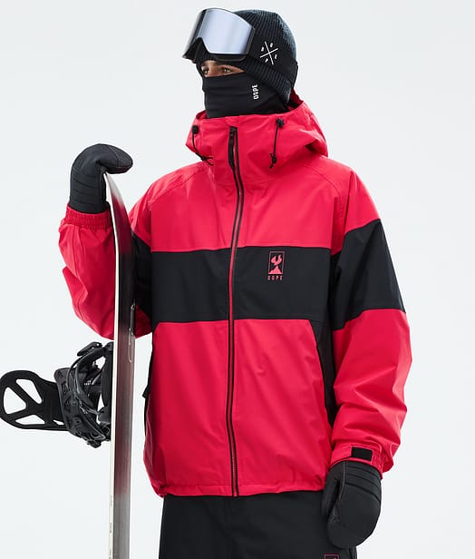 JT Spartan Veste Snowboard Homme Red/Black