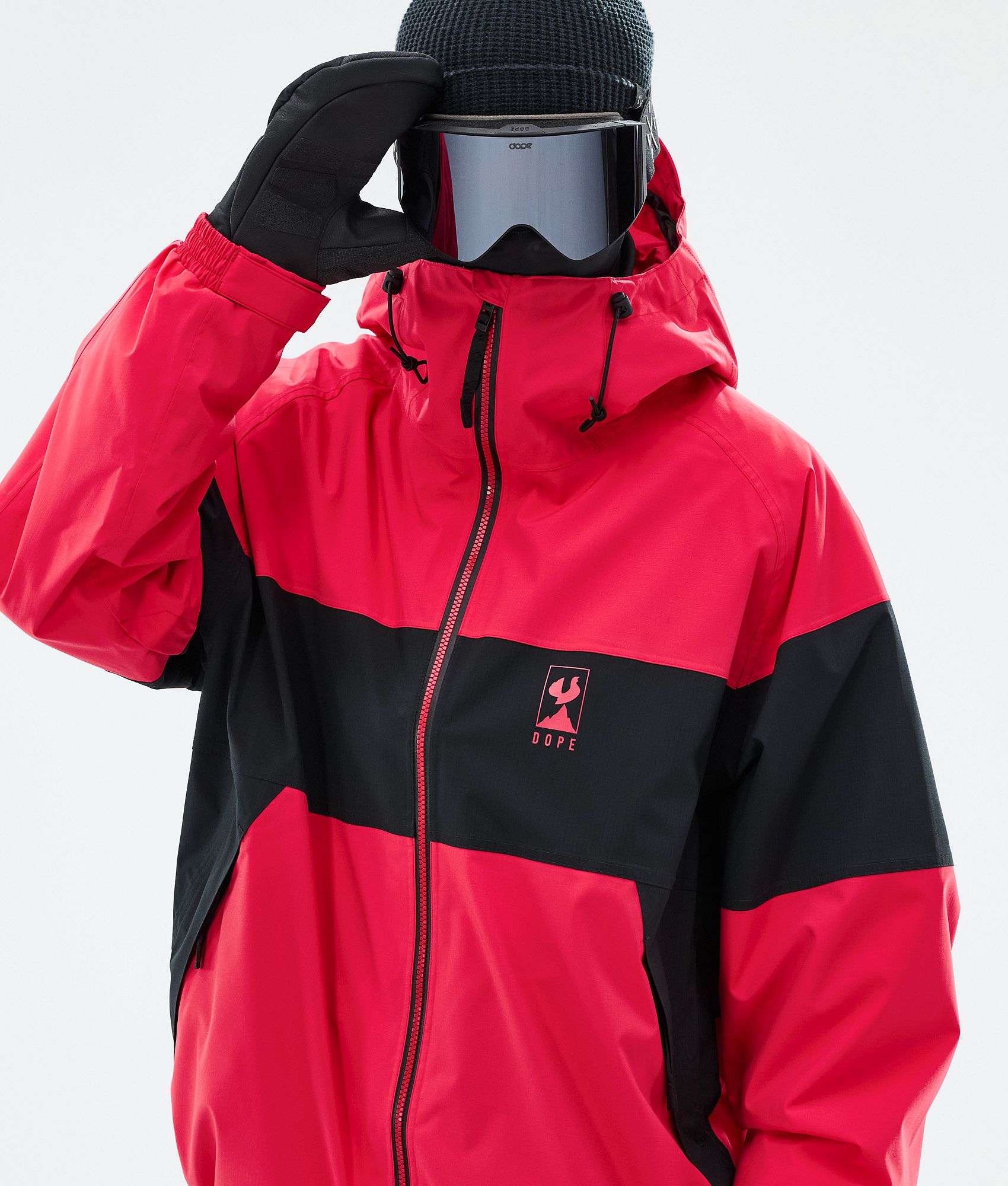 Dope JT Spartan スノーボードジャケット メンズ Red/Black - レッド