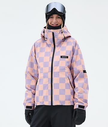 Spartan W Snowboard Jacket Women Squares