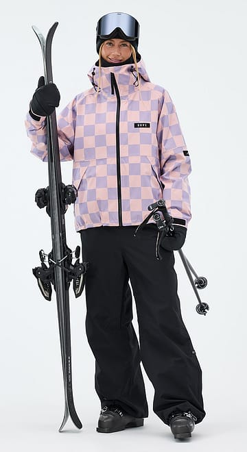 Spartan W Ski Outfit Women Squares/Black