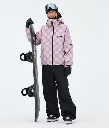 Spartan W Outfit Snowboard Femme Squares/Black